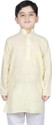 SG YUVRAJ Boys Solid Straight Kurta