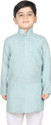 SG YUVRAJ Boys Solid Straight Kurta