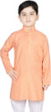 SG YUVRAJ Boys Solid Straight Kurta