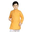SG YUVRAJ Kids Solid Cotton Kurta For