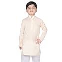 SG YUVRAJ Kids Solid Cotton Kurta For