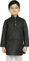 SG YUVRAJ Solid Pure Cotton Straight Kurta