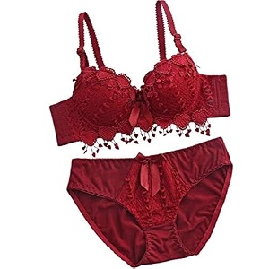 SGC SWEDEN Women Net lace Lingerie SetLightly
