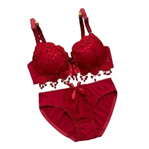 SGC SWEDEN Women Net lace Lingerie SetLightly