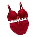 SGC SWEDEN Women Net lace Lingerie SetLightly