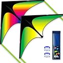 SGftre Delta Kite Two Set for Kids and Adults,Easy to Fly Outdoor Fun Kites, Perfect for Beaches and Parks,Ideal Kids Kite and Adult Kites for Family Fun