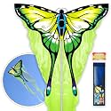 SGftre Tulle Butterfly Green Kite，Easy to Fly Kites for Kids & Adults, Perfect for Outdoor Activities & Holidays，Ideal Butterfly Kites for Kids and Adults with Kite Thread Included (Green)