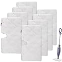 Sgizoku S3501 S3601 Steam Mop Pads for Shark Pocket Mop S3550 S3801 S3901 S3601D S3801CO S3901D S3455K S2902 SE450 Steam and Scrub Steamer Replacement Pad (8 Soft Pads)