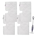 Sgizoku S3501 S3601 Steam Mop Replacement Pads for Shark S3501 S3601 S3550 S3801 S3901 S3601D S3801CO S3901D S3455K S2902 SE450 Steam and Scrub Pocket Mop Steamer Pads (4 Soft Pads)