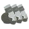 Dog Shoes, Waterproof Dog Boots &amp; Paw Protectors with Anti-Slip Sole, 4pcs/Set Pet Dog Booties, Reflective Dog Shoes for Small Medium Large, Winter Snowy Summer Hot Pavement (Green, 7# (XL))