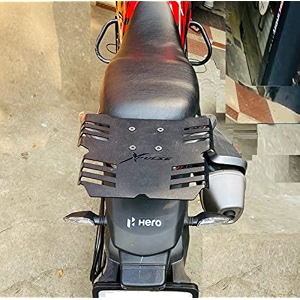 sgtb backrest rear rack plate luggage carrier for hero xpulse 200 4v 2v xpulse 200t