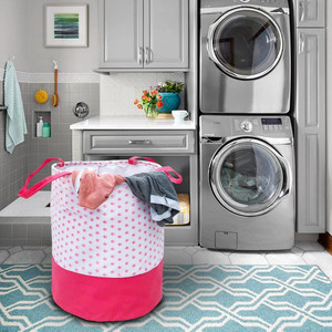 sh nasima 45 l pink laundry bag