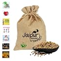 JAIPUR MASALE Coriander Seed/Dhaniya Seeds/Kotthmira Vittanalu | Chemical Free &amp; Pesticides Free | Rich Flavour | Coriander Green Dry Seeds (900 gm) with Jute bag
