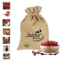 JAIPUR MASALE Natural Lavangi Dandicut Red Chilli | Whole Lavangi Chilly Without Stick | Dried Red Chilly Stemless | Sabut Lal Mirch (200 Gram)