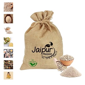 jaipur masale organic white pepper sabut - add depth amp warmth to your recipes 100 gm with jute bag