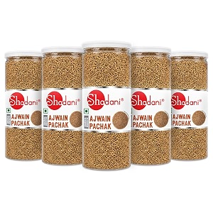 shadani ajwain pachak special indian  carom seeds amp herbs  relieve indigestion gas amp bloating ajwain big pack pack of 5