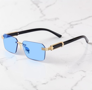 Shade House UV Protection Rectangular Sunglasses 54