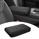 Shademax Custom for 2026 2025 Murano Center Console Cover Armrest Cover for Nissan Murano Accessories 2025 Arm Rest Cushion Pad Leather Middle Console Cover Armrest Seat Box Protector Anti-Scratch