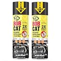 BOB CAT Highly Effective No Entry Rat Repellent Spray for Cars with Mask and Gloves (Black, 200 ml Pack of 2) - FORMULATION 10X