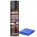 TOM CAT Foaming Car Interior Spray | Car Foam Cleaner Spray for Upholstery,Plastic, Leather Roof, Vinyl &amp; Seats | Auto Care Accessories |Car Leather Seat Cleaner 600ml (Pack of 1) - FORMULATION 110X