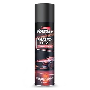 shadow securitronics tom cat water less car cleaner spray 500ml - ultimate dashboard dresser cleaner and shiner - car wash essential for lasting shine and protection pack of 1