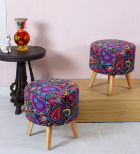 shadowkart solid wood standard ottoman