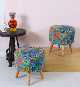 shadowkart solid wood standard ottoman