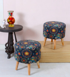 shadowkart solid wood standard ottoman