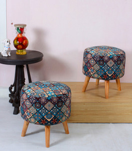 shadowkart solid wood standard ottoman