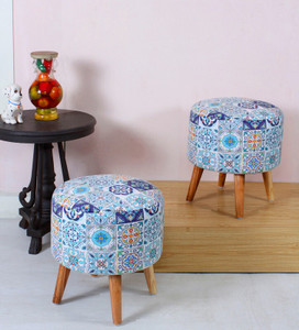 shadowkart solid wood standard ottoman