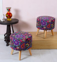 ShadowKart Solid Wood Standard Ottoman
