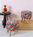 ShadowKart Solid Wood Standard Ottoman
