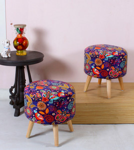 shadowkart solid wood standard ottoman