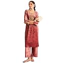 Shae by Sassafras Women39s Velvet Floral Embroidered