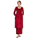 Shae by Sassafras Women39s Velvet Floral Embroidered