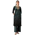 Shae by Sassafras Women39s Velvet Floral Embroidered