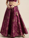 Shae by SASSAFRAS Woven Women Flared Purple