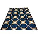 Shag Area Rug 5x7 Feet | 1 Inch Thick Soft Carpet for Living Room &amp; Bedroom | Anti-Slip Backing | Durable, Fluffy &amp; Easy-Care Home Decor Rug