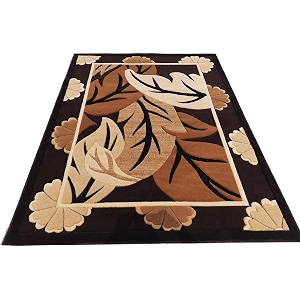 shag area rug 6x8 feet  1 inch thick soft carpet for living room amp bedroom  anti-slip backing  durable fluffy amp easy-care home decor rug