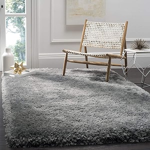 Shag Ultra Soft Square Carpet Plain Fur