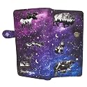 Shag Wear Animal Constellations Large Wallet 7" Purple