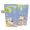 Shag Wear Frog Forest Large Animal Wallet 7" Sky Blue
