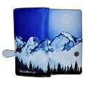 Shag Wear Life's Better in the Mountains Large Wallet Grey 7"