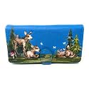 Shag Wear Moose Babies Wallet 7" Teal