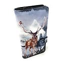 Shag Wear Winter Elk Large Wallet 7" Black