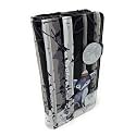 Shag Wear Winter Fox Large Wallet 7" Black
