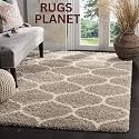 Shaggy Area Rug for Living Room and