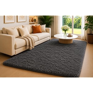 Shaggy Carpet 3x5 Ft for Living Room
