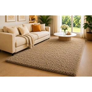 Shaggy Carpet 6x9 Ft for Living Room