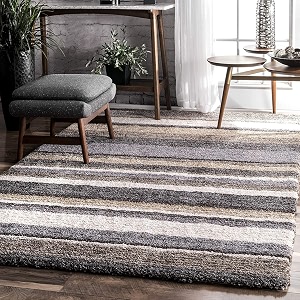 Shaggy Carpet for Living Room 10X14 FEET